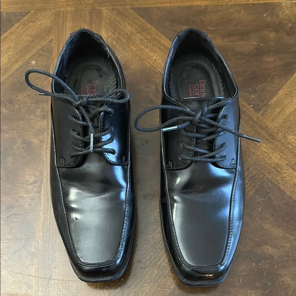 Dockers Black Oxford Shoes Sleek Formal Design